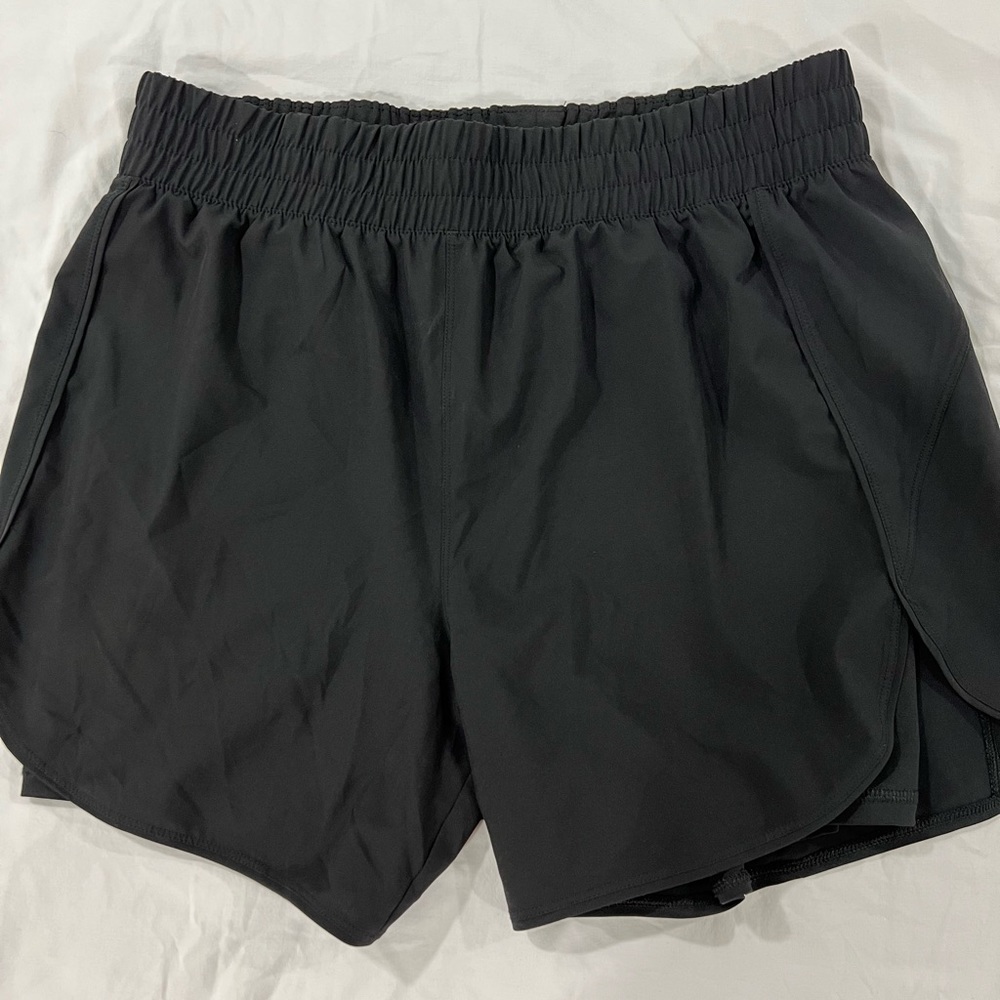 Women’s black jogging shorts